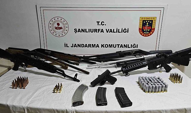 Şanlıurfa'da ruhsatsız silah operasyonu: 2 gözaltı