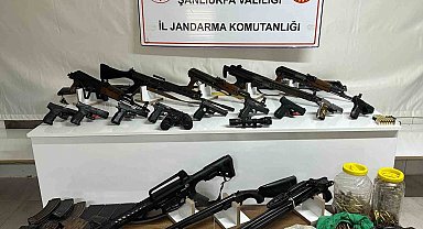 Şanlıurfa'da silah kaçakçılığı operasyonu: 22 gözaltı
