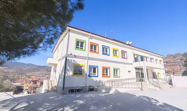 Sarıgöl'de bir okul daha tamamlandı