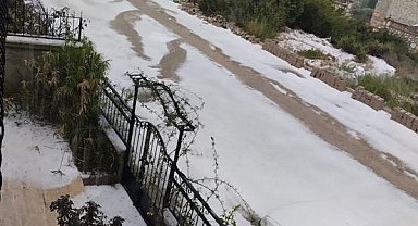 Seferihisar beyaza büründü