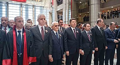 Şehit Savcı Mehmet Selim Kiraz ölümünün 10'uncu yıl dönümünde adliyede anıldı