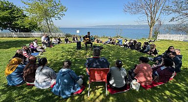 SGM öğrencileri doğanın kalbinde bahara 'merhaba' dedi
