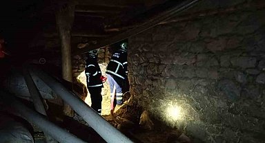 Siirt'te ahır yangını