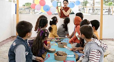 Silifke'de çocuklar için hobi atölyesi açıldı