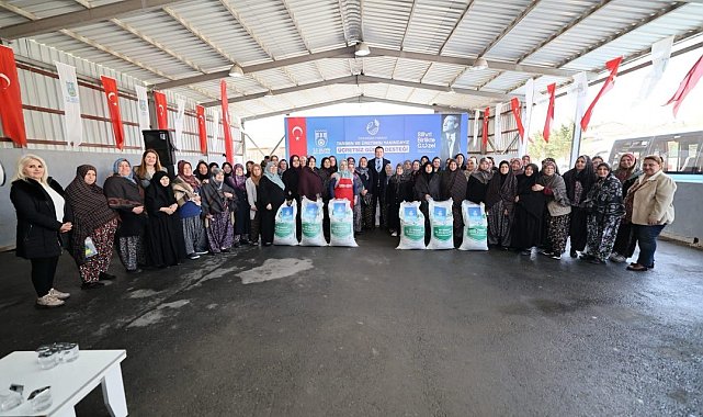 Silivri'de Taban Gübresi Dağıtım töreni düzenlendi