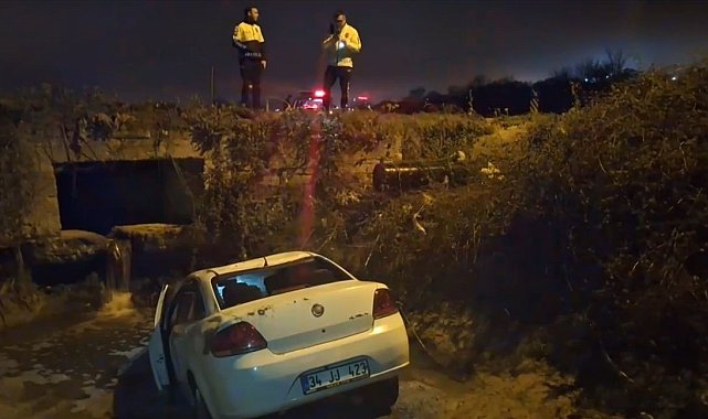 Sinop'ta otomobil kanala uçtu: 4 yaralı