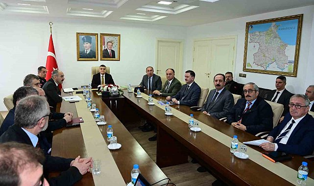 Sinop'ta "Orman Yangınları ile Mücadele" toplantısı