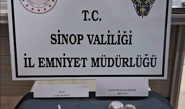 Sinop'ta uyuşturucu ve silah operasyonu: 5 şüpheli hakkında işlem başlatıldı