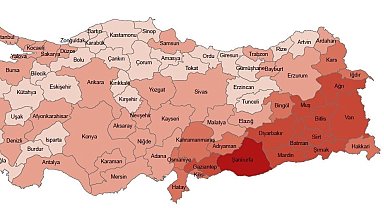 Şırnak en çok çocuk nüfusuna sahip 2'inci il