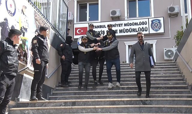 Şişli'de 2 kişinin öldürüldüğü olayın şüphelileri adliyeye sevk edildi