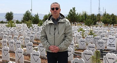 Sivas'ta minik meleklerin mezarlarına anlamlı düzenleme