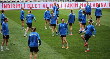 Slovenya Kadın Milli Takımı, Türkiye maçına hazır