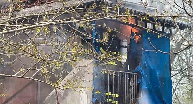 Sobayı tutuşturmak isteyen yaşlı kadın yanarak can verdi