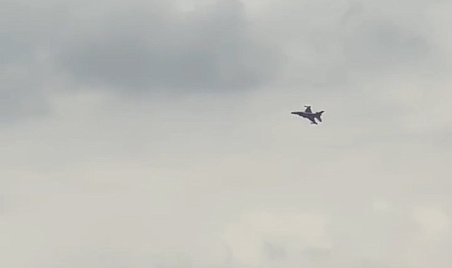 SOLOTÜRK uçakları Bursa semalarında