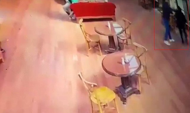 Sosyal medya fenomeni Danla Biliç'i eski sevgilisinin darp ettiği anlar kamerada