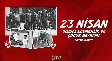 Spor camiasından 23 Nisan kutlamaları