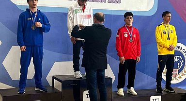 Spor lisesi öğrencisinden büyük başarı