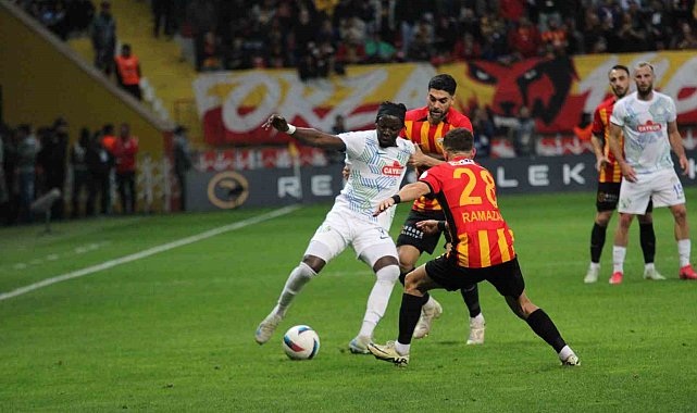 Süper Lig: Kayserispor: 1 - Çaykur Rizesor: 0