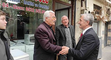 Tahmazoğlu: "Esnaf ve vatandaşlarımızla her fırsatta beraberiz"