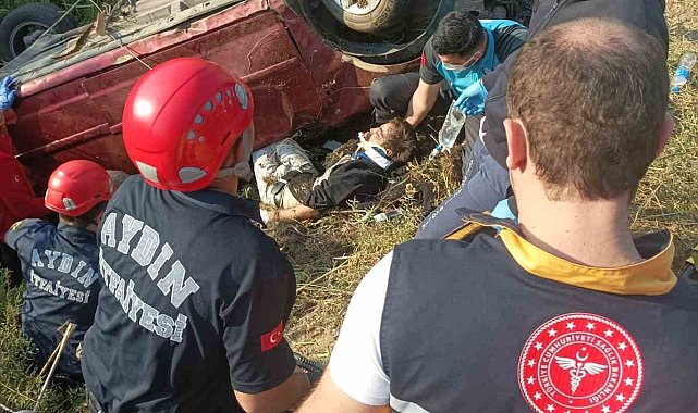 Takla atıp su tahliye kanalına uçtu