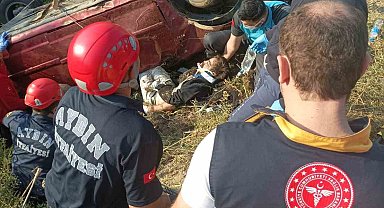 Takla atıp su tahliye kanalına uçtu