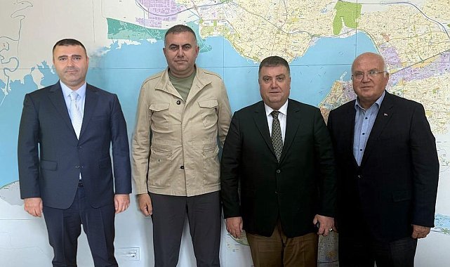 Taksicilerden Emniyet'e teşekkür ziyareti