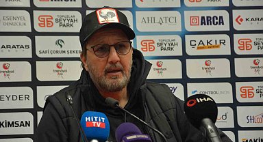 Taner Taşkın: "Bizim sezon başından beri gol yeme hastalığımız var"