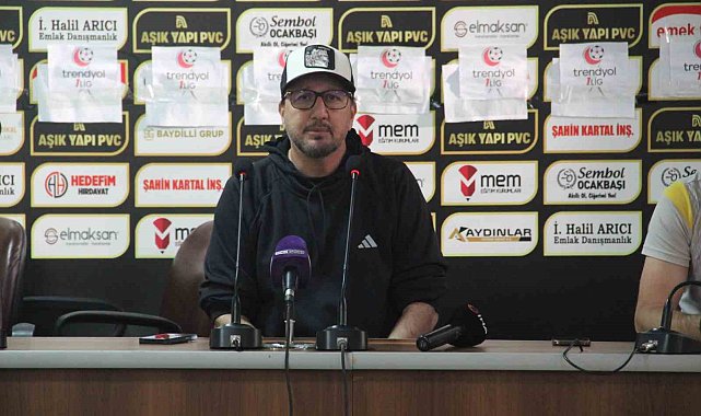 Taner Taşkın: "Toplam 6 puanlık bir maç aldık"