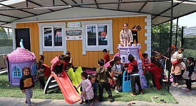 Tarım işçilerinin çocuklarına özel 'okul öncesi sınıf' açıldı