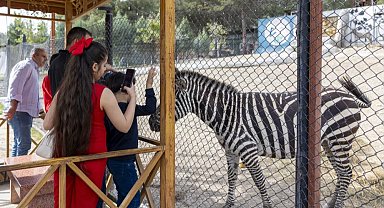 Tarsus Doğa Parkı, bayramda ziyaretçi akınına uğradı