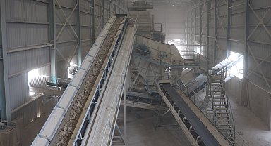 Taş kırma tesisiyle 6 ayda 17 milyon tasarruf sağlandı