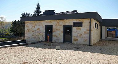 Taziye alanı ve sosyal tesis inşaatı tamamlandı