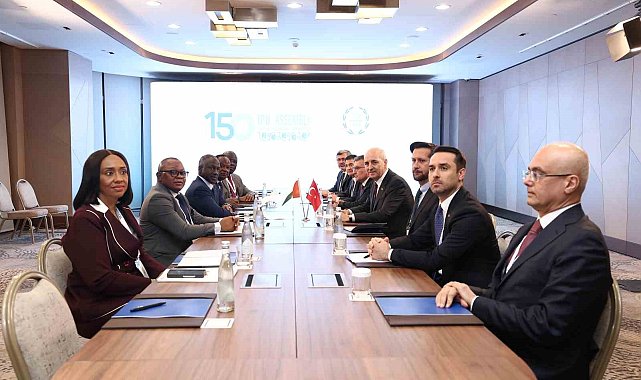 TBMM Başkanı Kurtulmuş, Fildişi Sahili Ulusal Meclisi Başkanı Bictogo ile görüştü