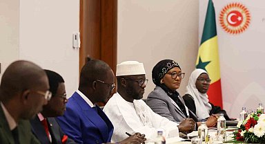 TBMM Başkanı Kurtulmuş, İstanbul'da Senegal Ulusal Meclisi Başkanı Ndiaye ile görüştü