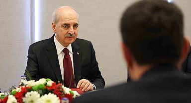 TBMM Başkanı Kurtulmuş, İstanbul'da Ürdün Temsilciler Meclisi Başkanı Safadi ile görüştü