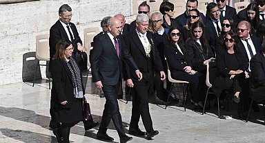 TBMM Başkanı Kurtulmuş, Papa Franciscus'un cenaze törenine katıldı