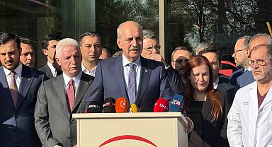 TBMM Başkanı Kurtulmuş: " Şu anda durumu ciddiyetini koruyor"