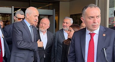 TBMM Başkanı Numan Kurtulmuş, Sırrı Süreyya Önder'i hastanede ziyaret etti