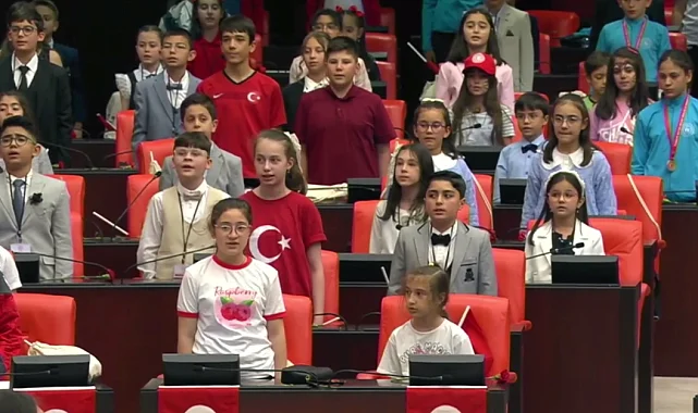 TBMM çocuklara emanet