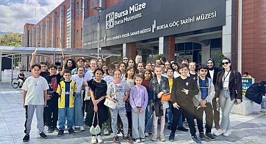 TEGV'li çocuklara Bursa'da kültür dolu armağan
