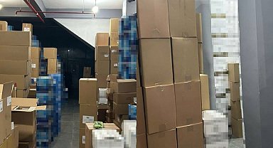 Tekirdağ'da 15 milyon 960 bin adet boş makaron ele geçirildi