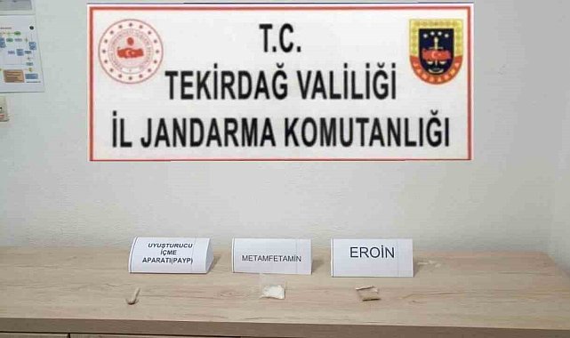 Tekirdağ'da jandarmadan uyuşturucu ve kaçak tütün operasyonları