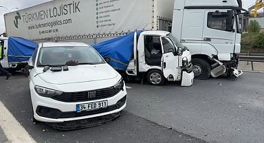 TEM'de zincirleme kaza: Ankara istikameti ulaşıma kapandı