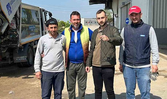 Temizlik işçileri çöpte kaybolan altınları bulup teslim etti