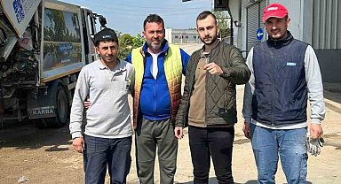Temizlik işçileri çöpte kaybolan altınları bulup teslim etti