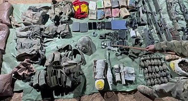 Teröre Pençe-Kilit darbesi: Çok sayıda silah ve mühimmat ele geçirildi