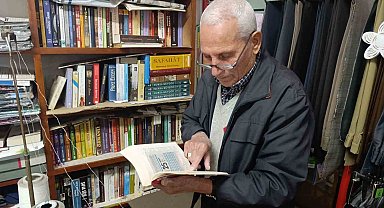 Terzihaneden kütüphaneye uzanan 69 yıllık ustalık: "Yaşamak, yaşlanmak değildir"