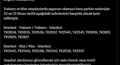 THY'de sefer iptalleri