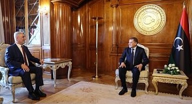 Ticaret Bakanı Bolat, Libya Devleti Milli Birlik Hükümeti Başbakanı Dibeybe ile görüştü