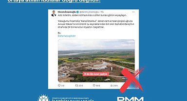 TOKİ'nin İstanbul Arnavutköy'deki konut projesi iddialarına yalanlama